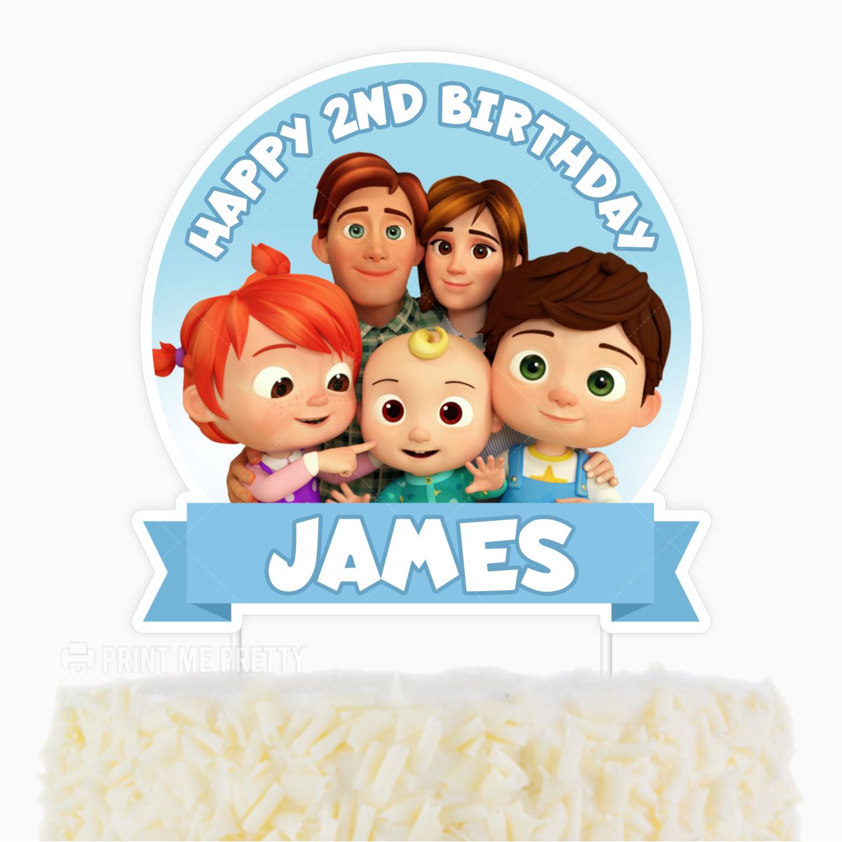 Cocomelon Cake Topper in Jeddah | Joi Gifts